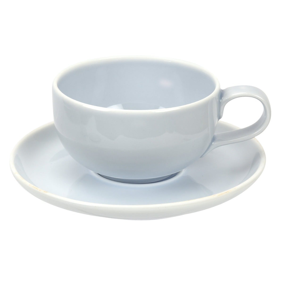 Portmeirion Choices Blue 12fl oz Cup and Saucer Set of 2