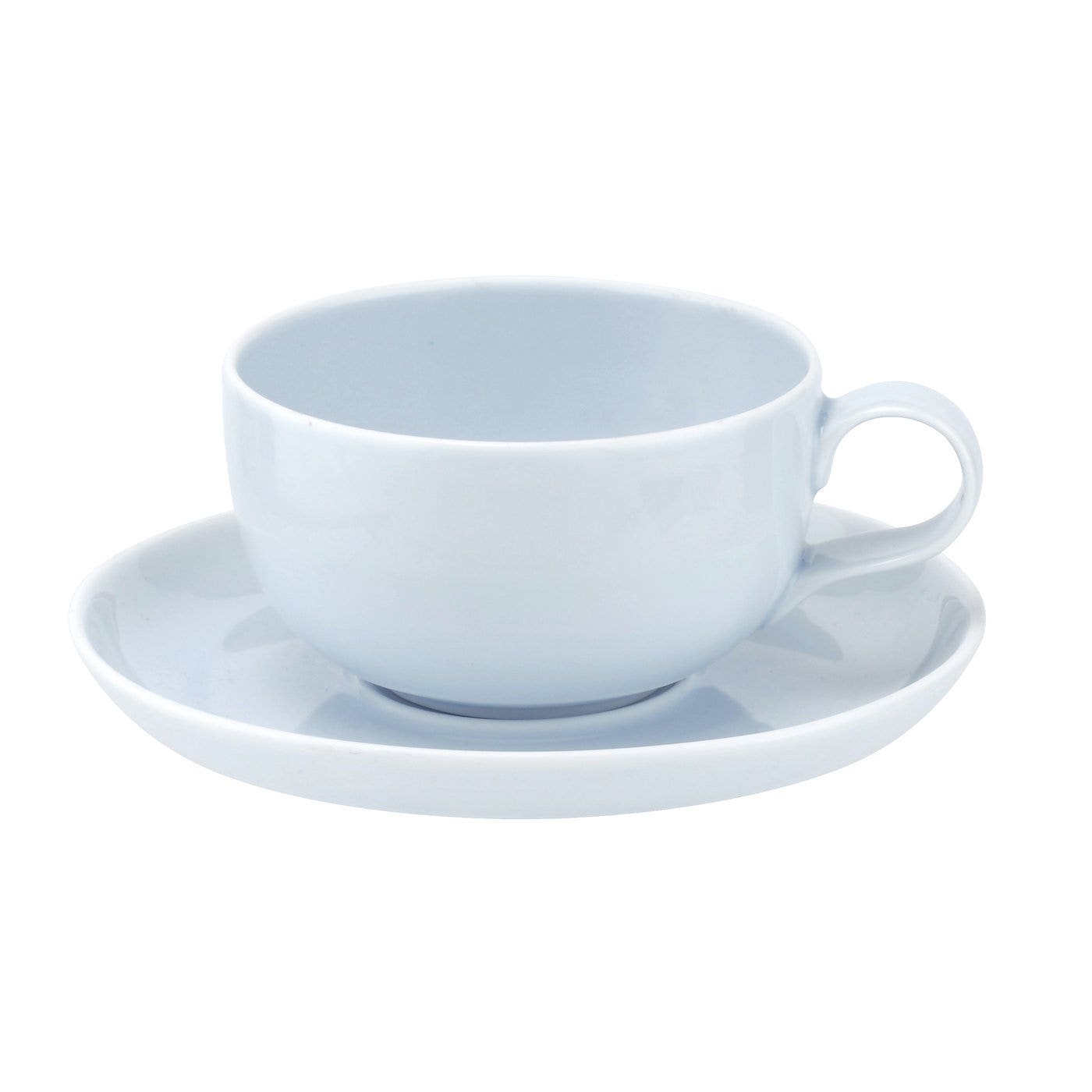 Portmeirion Choices Blue 9fl oz Cup and Saucer Set of 2