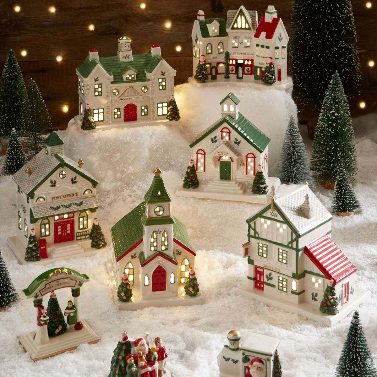 Christmas Tree LED Post Office 
