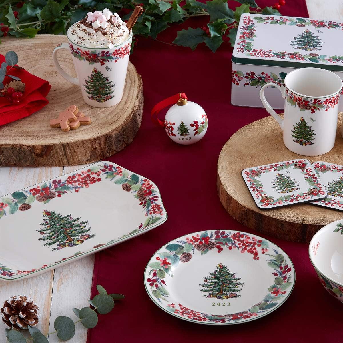 Christmas Tree Tiered Chip n Dip Bowl