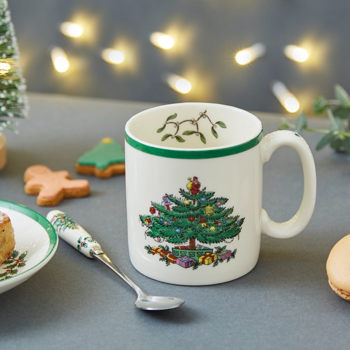 Spode Christmas Tree Mug Set of 2