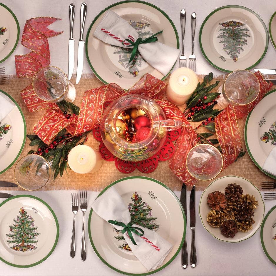 Spode Christmas Tree Divided Dish
