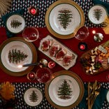 Christmas Tree 12 Piece Dinner Set