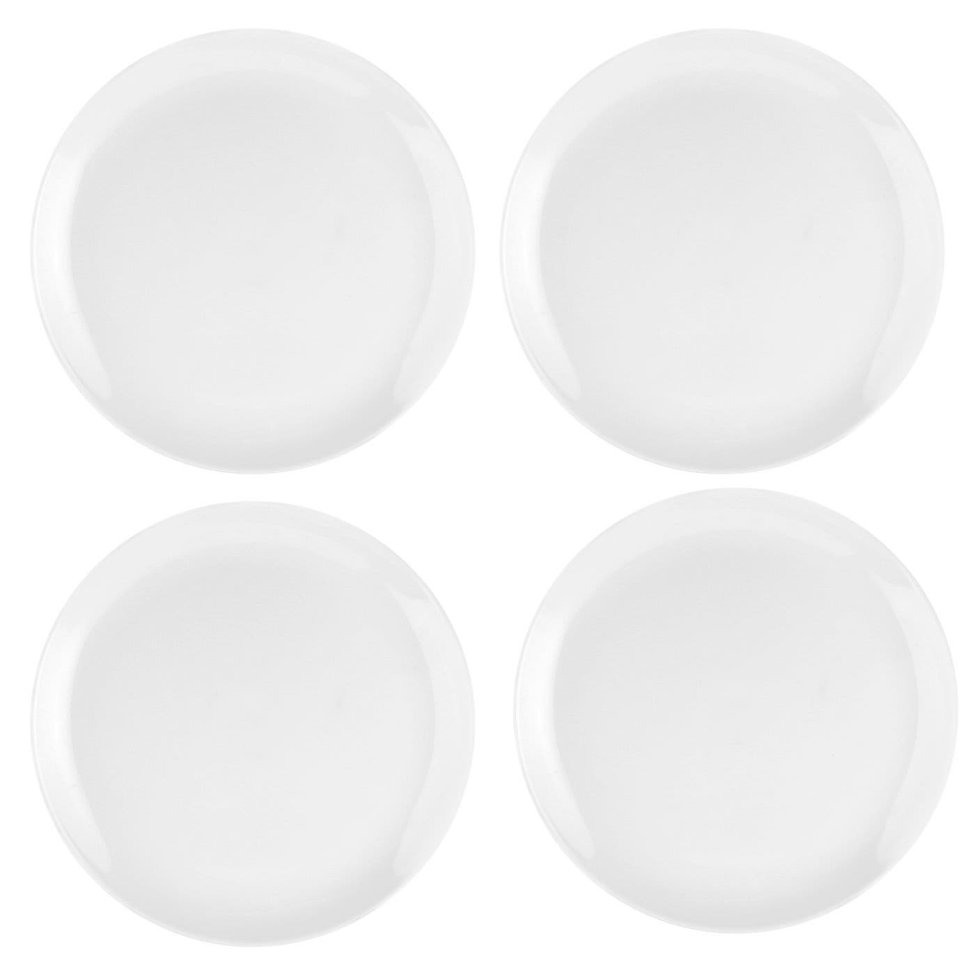 Portmeirion Choices White 9.25 Inch Plate Set of 4