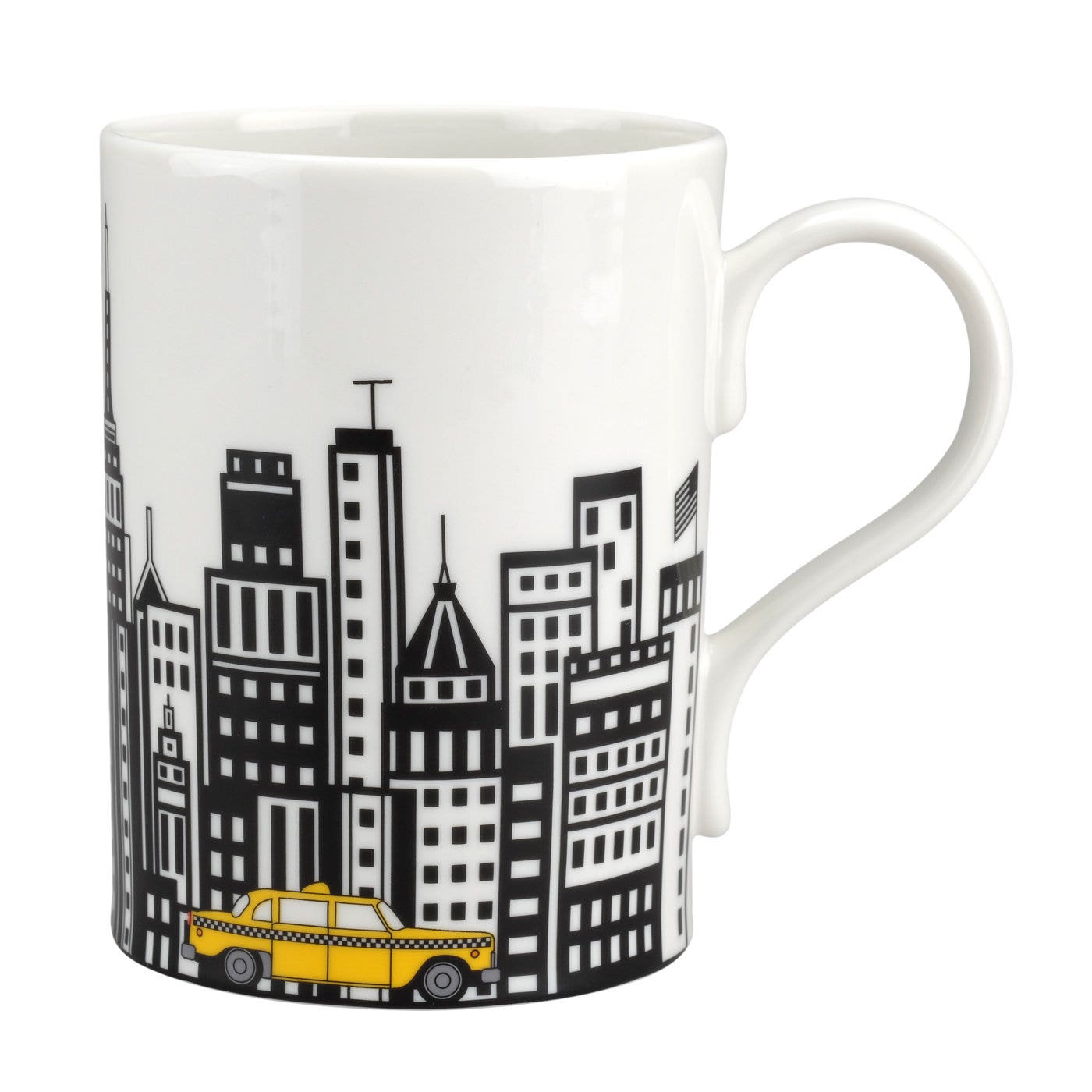 Portmeirion Cityscapes 15oz Mug Set of 4 - New York