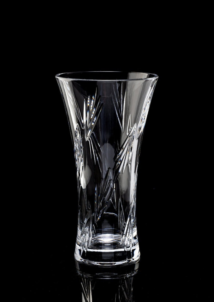 Royal Worcester Lead Crystal Cleobury 25.5cm Vase