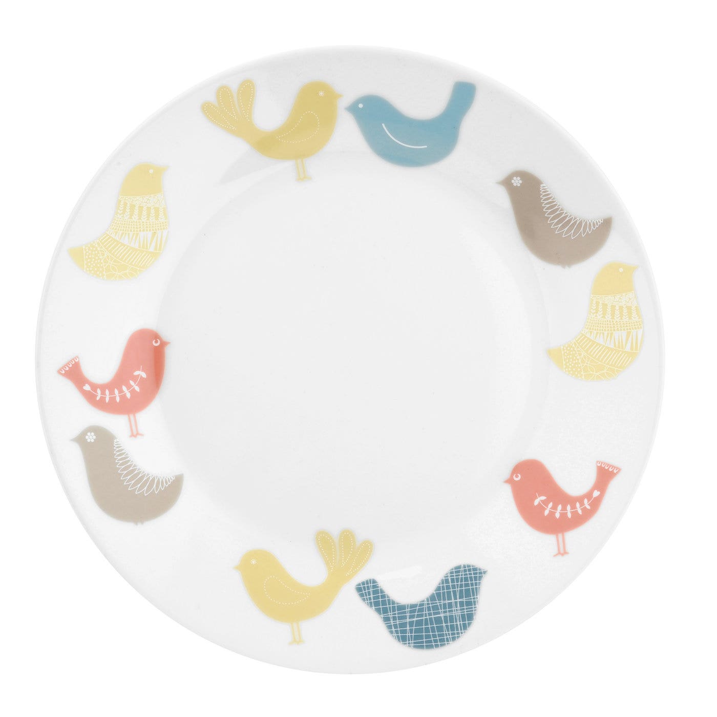 Catherine Lansfield for Portmeirion Studio Scandi Birds Side Plate Set of 4