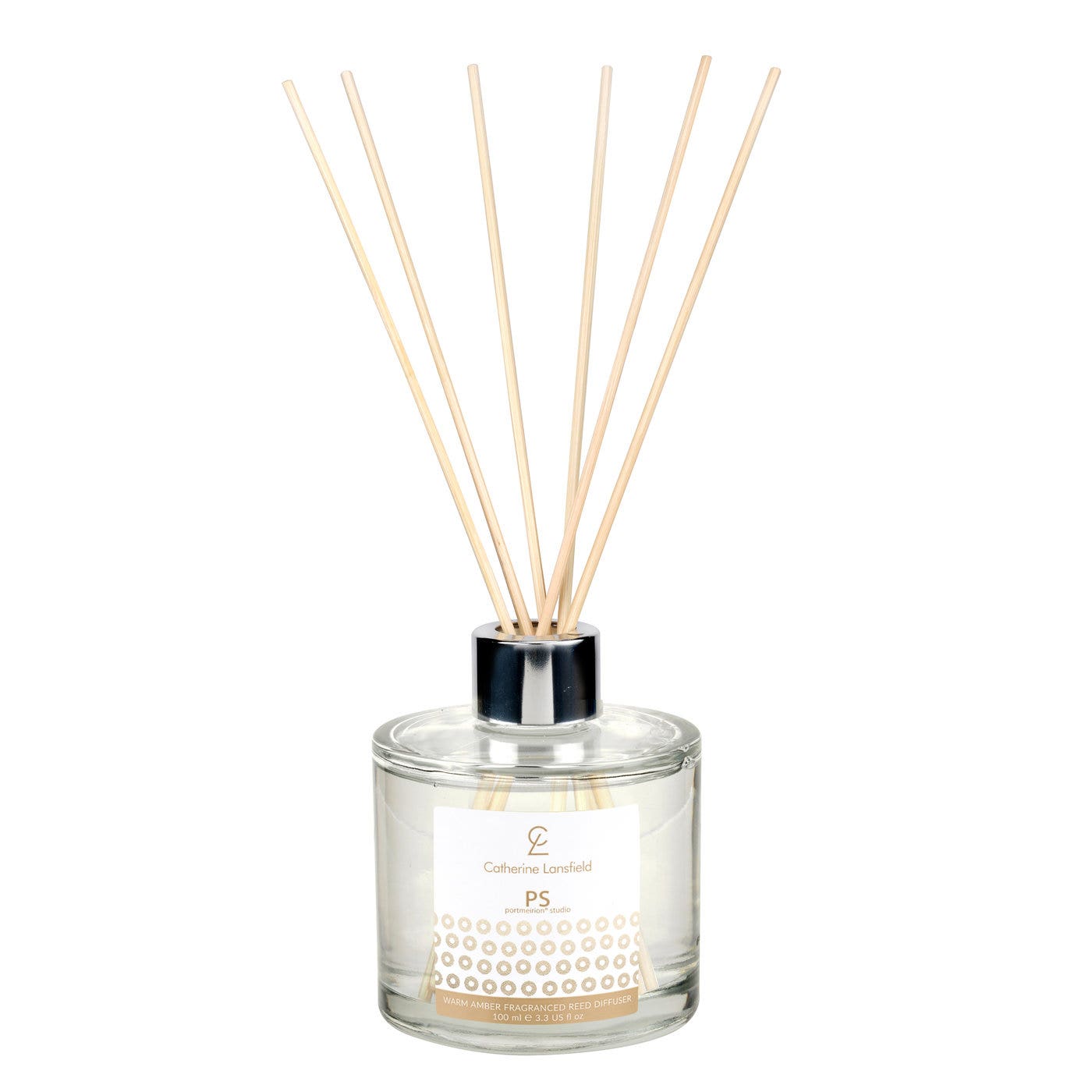 Catherine Lansfield for Portmeirion Studio Glamour Sequin (Gold) 100ml Reed Diffuser