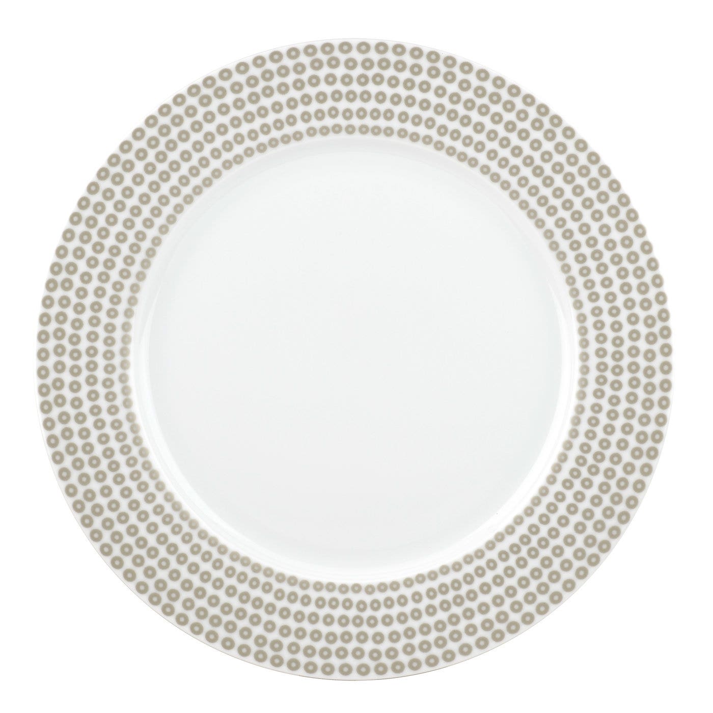 Catherine Lansfield for Portmeirion Studio Glamour Sequin (Silver) Dinner Plate Set of 4