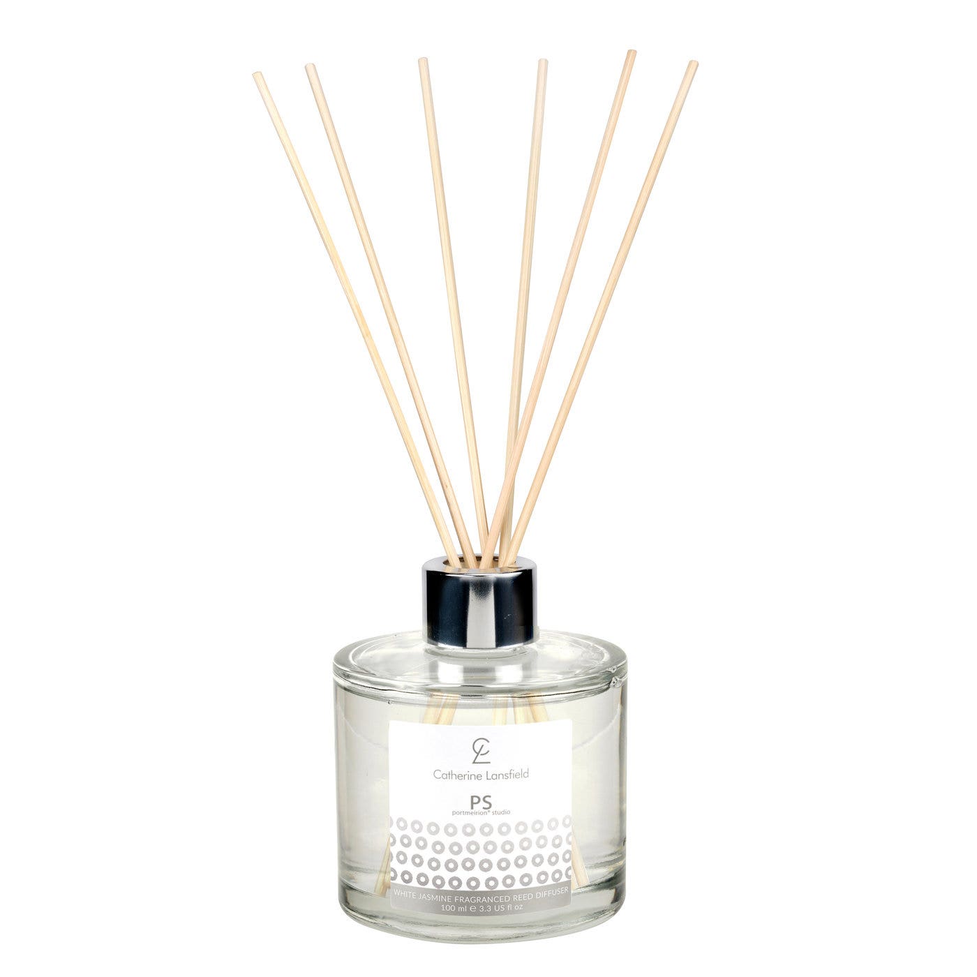 Catherine Lansfield for Portmeirion Studio Glamour Sequin (Silver) 100ml Reed Diffuser