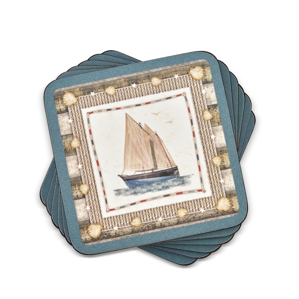 Pimpernel Coastal Breeze Coaster Set of 6