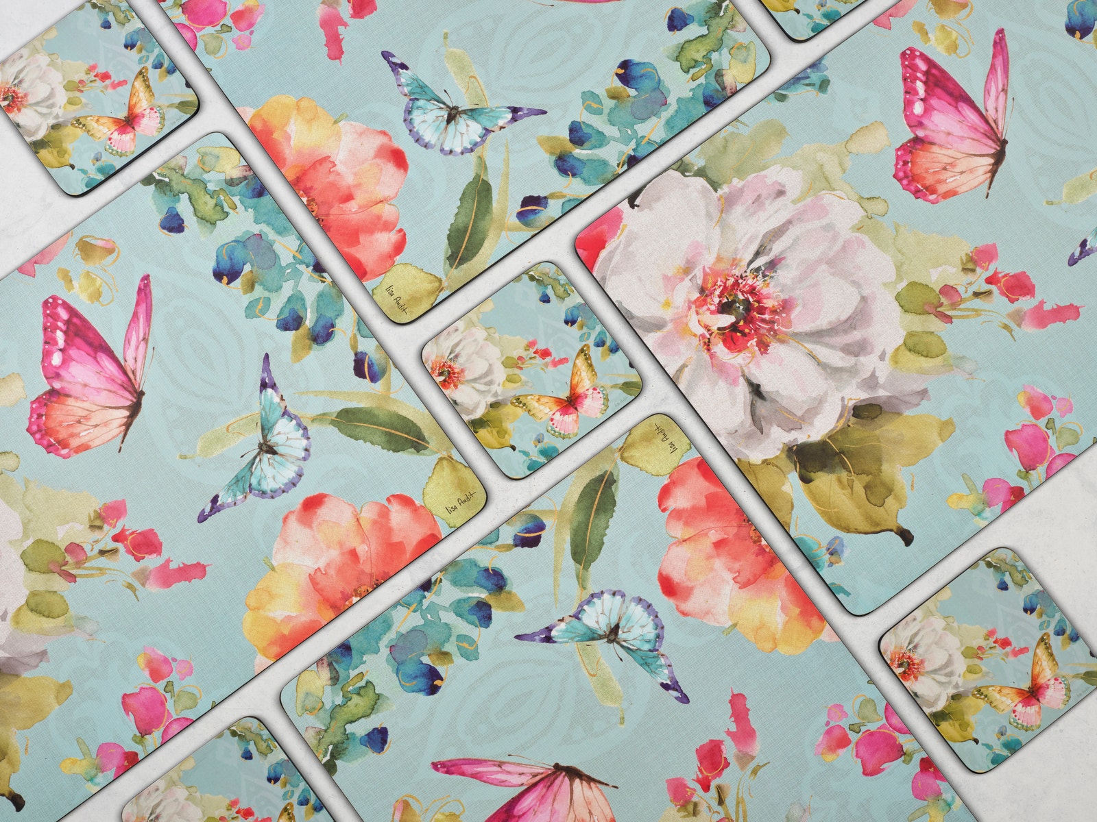 Pimpernel Colorful Breeze Large Placemats Set of 4 (S)