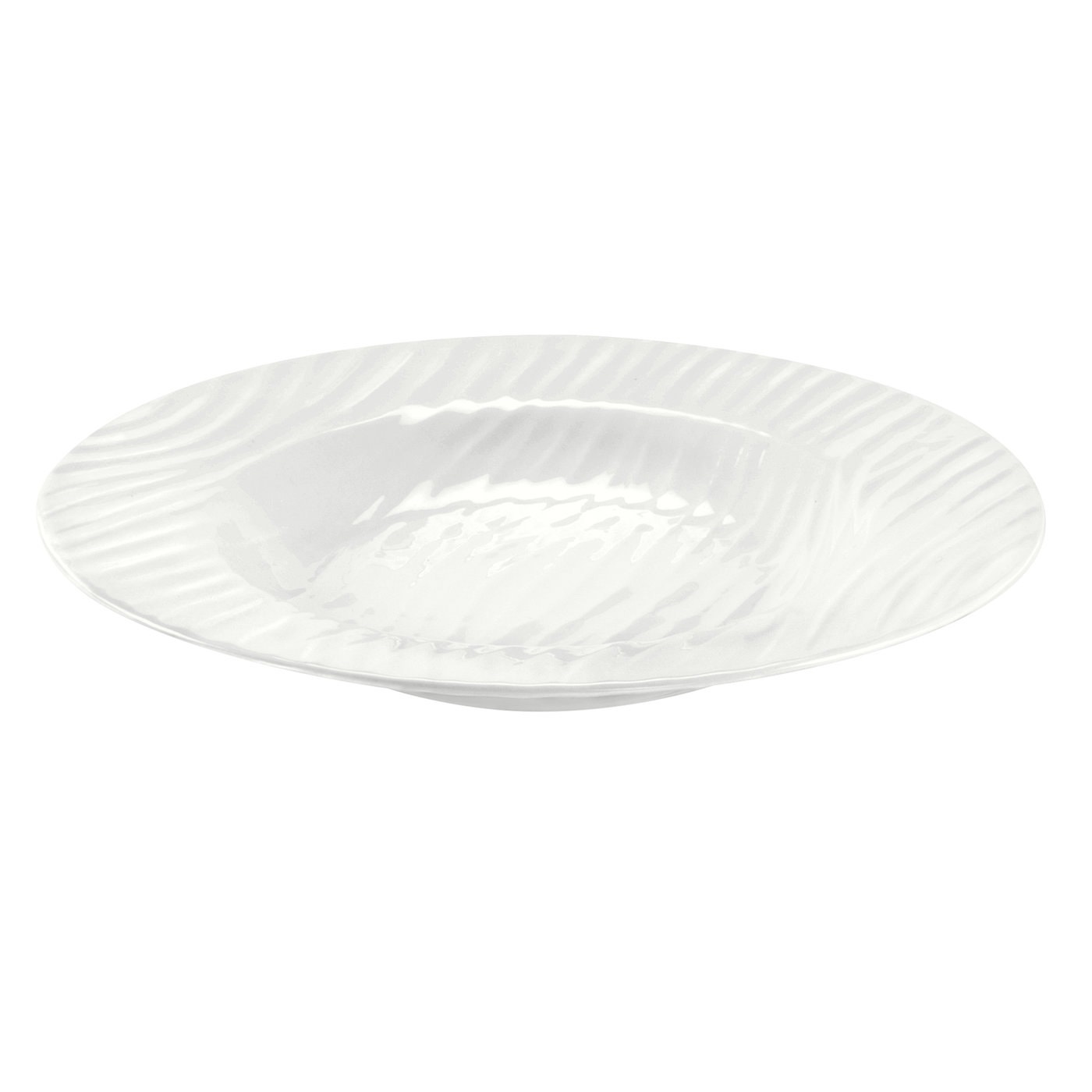 Sophie Conran for Portmeirion White Oak 10 Inch Soup Plate Set of 4