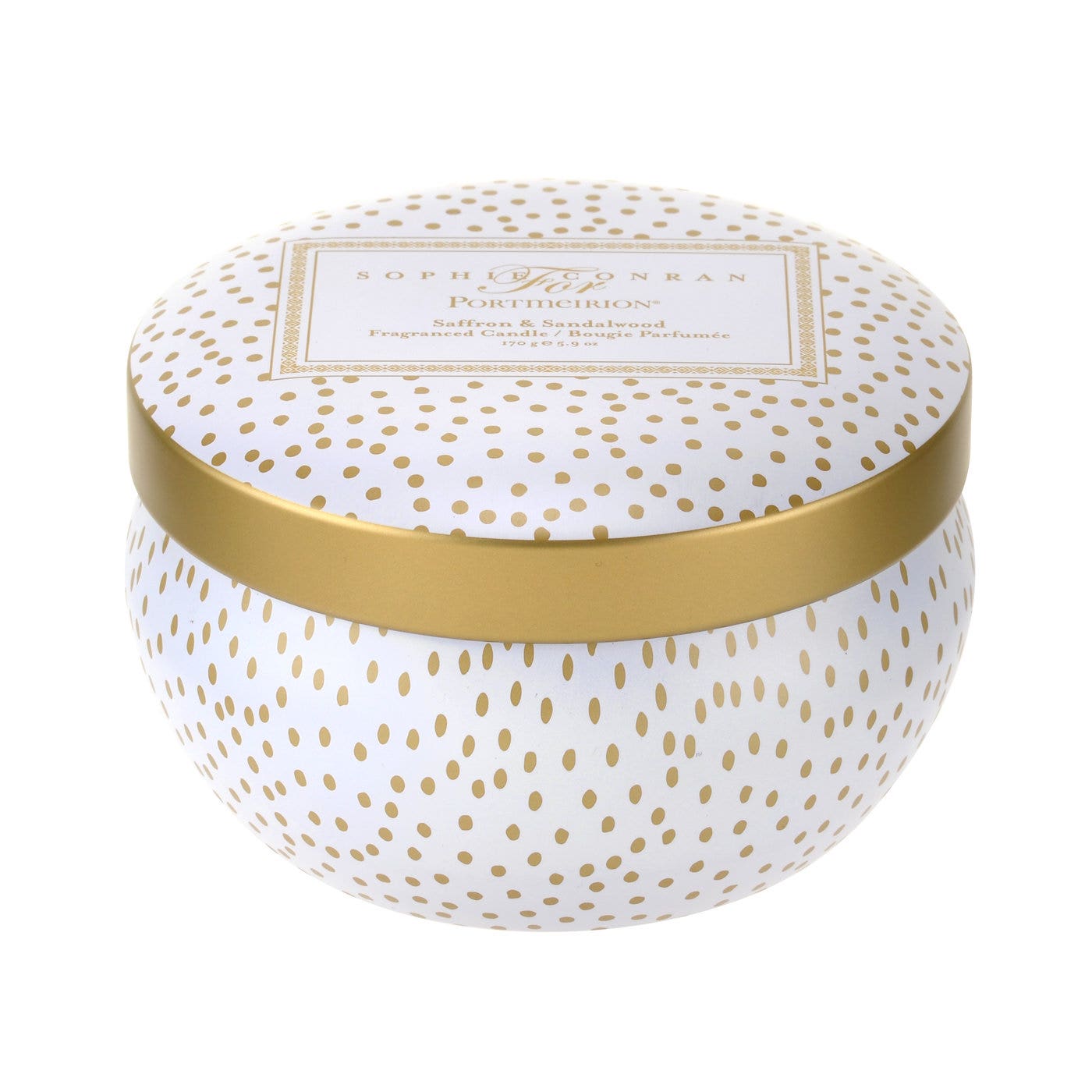 Sophie Conran for Portmeirion Boutique Candle Tin - Saffron & Sandalwood