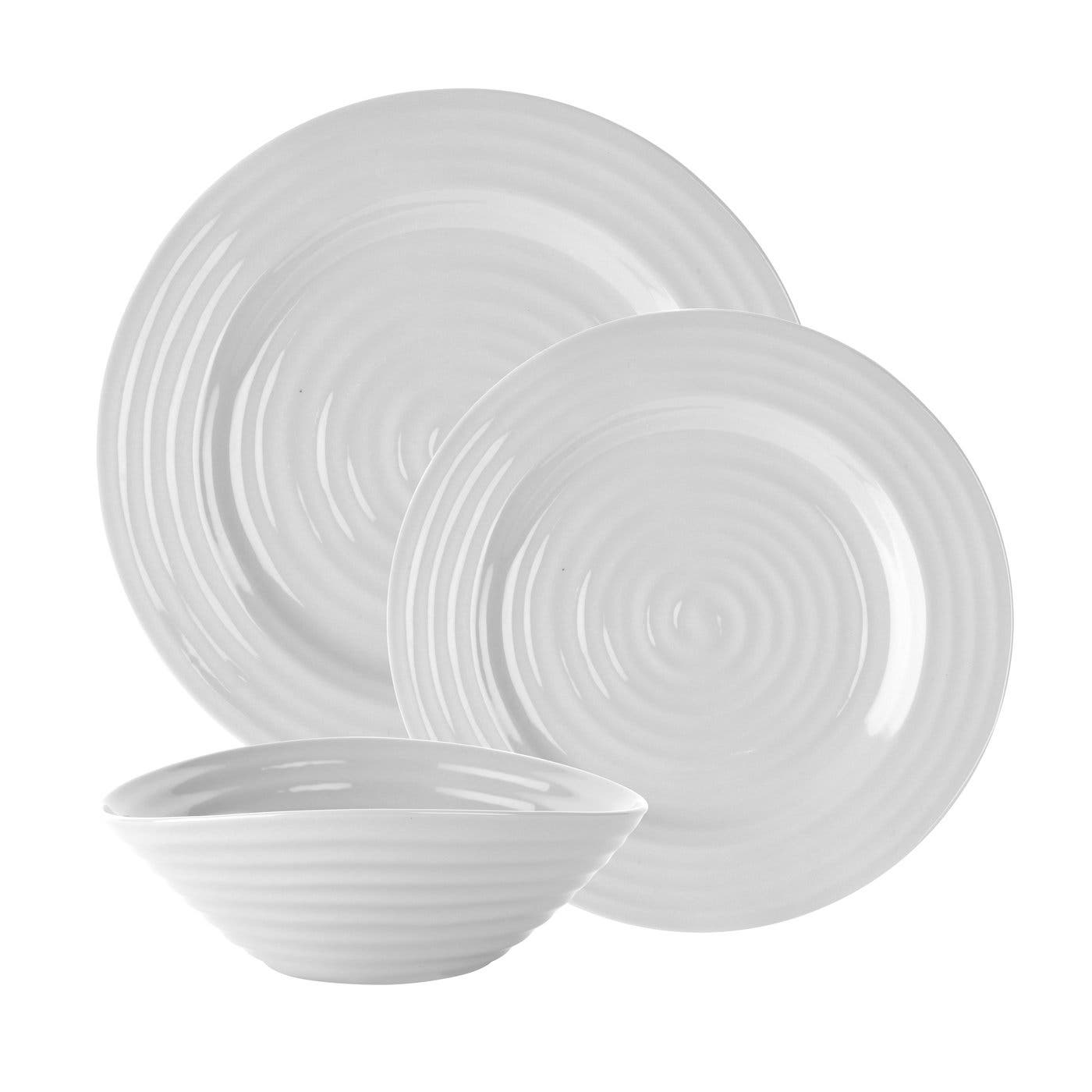 Sophie Conran for Portmeirion Grey 12 Piece Set