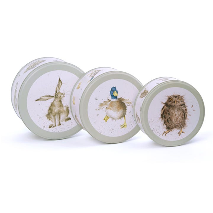 Wrendale Designs Cake Tin Nest Set of 3