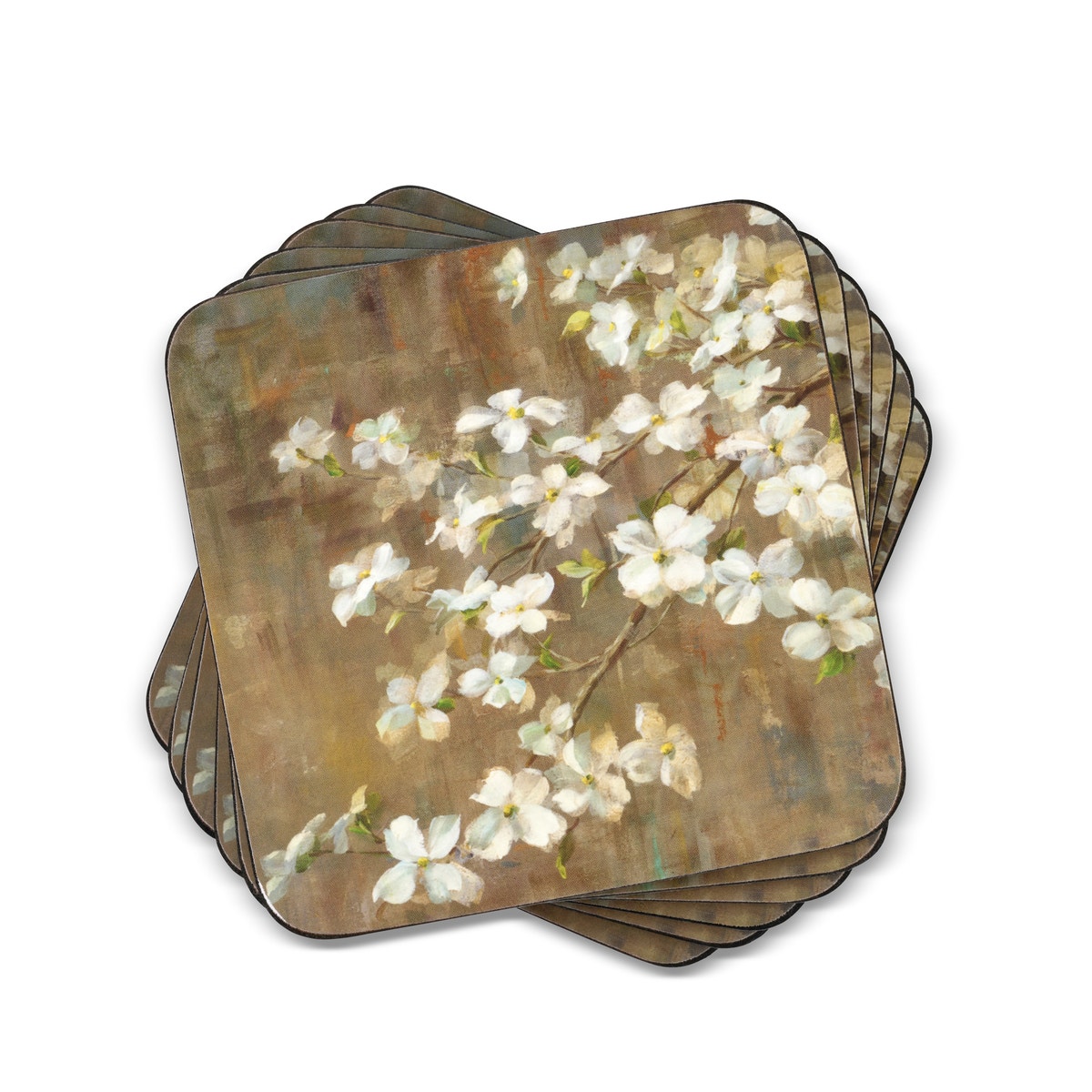 Pimpernel Dogwood In Spring 6 Coasters