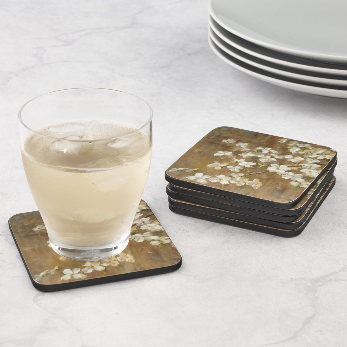Pimpernel Dogwood In Spring 6 Coasters