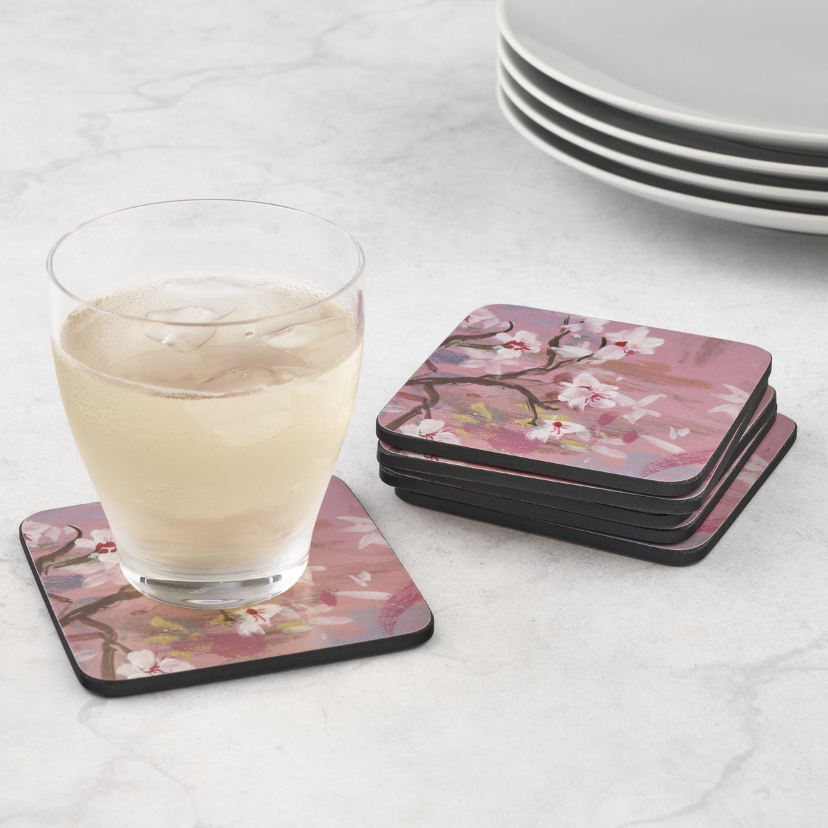 Pimpernel Emerging I Coasters set of 6 
