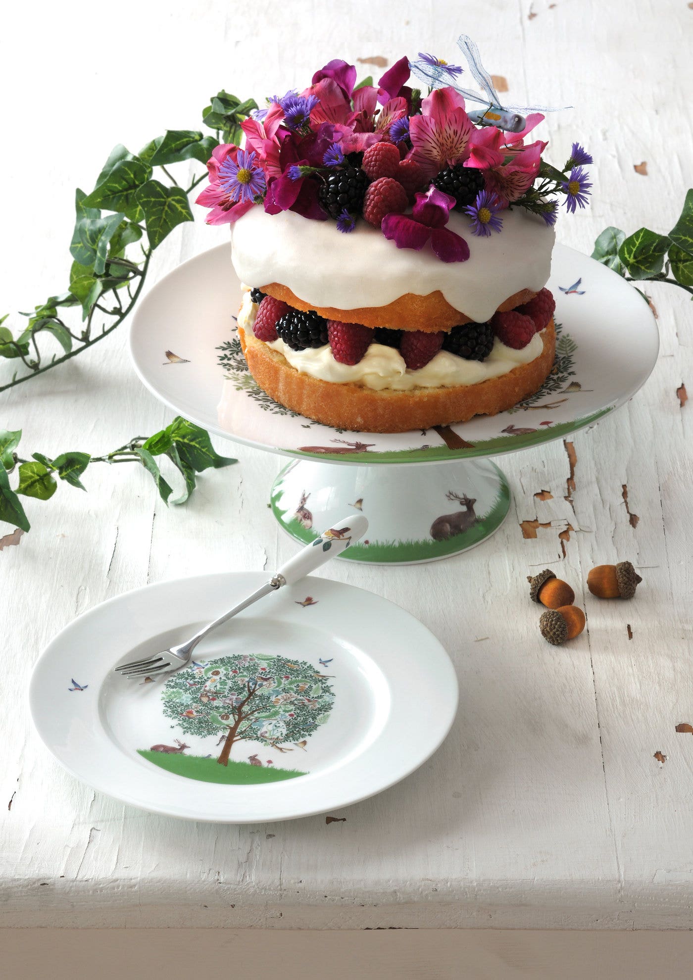 Portmeirion Enchanted Tree Dinner Plate Set of 4