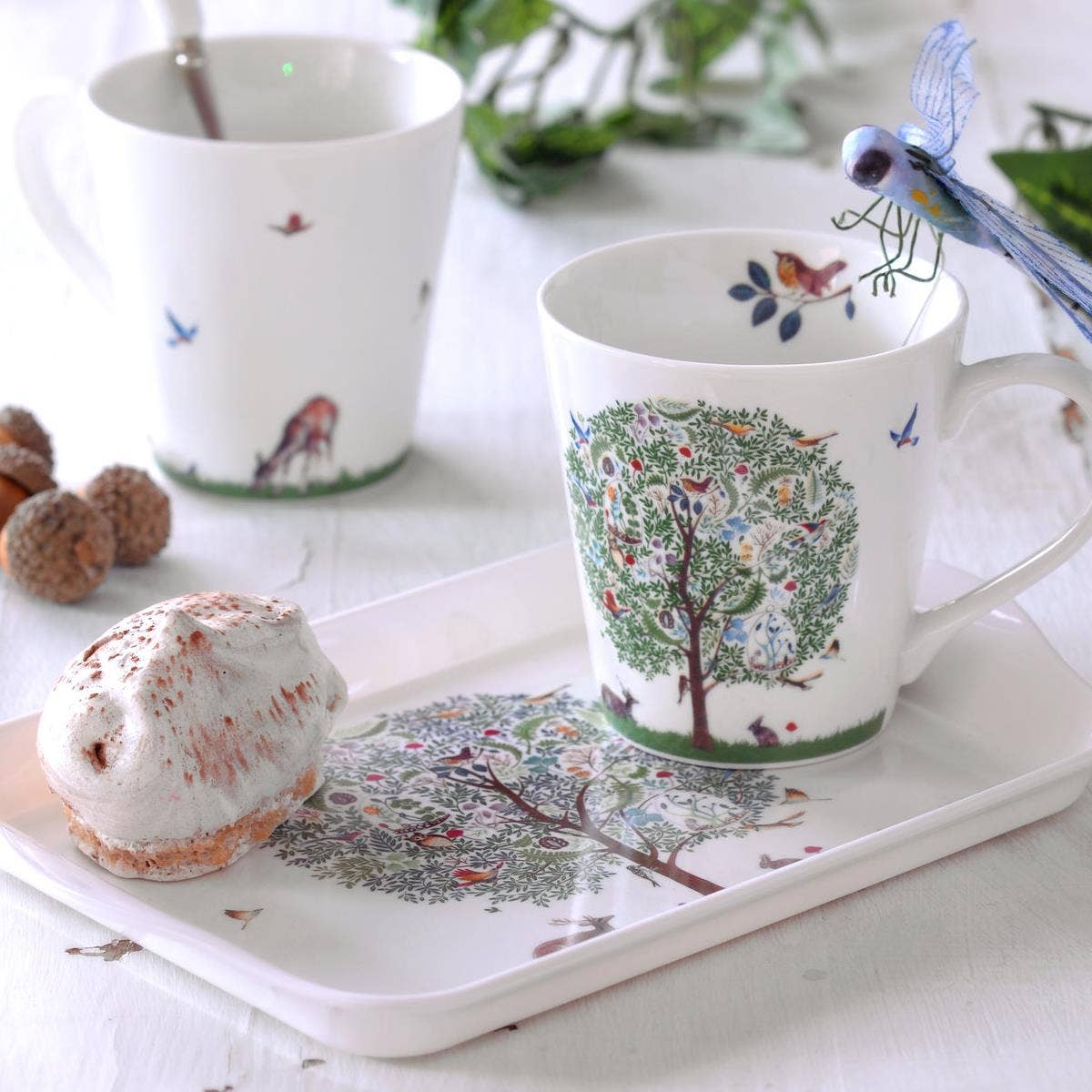 Pimpernel Enchanted Tree Mug and Tray Set