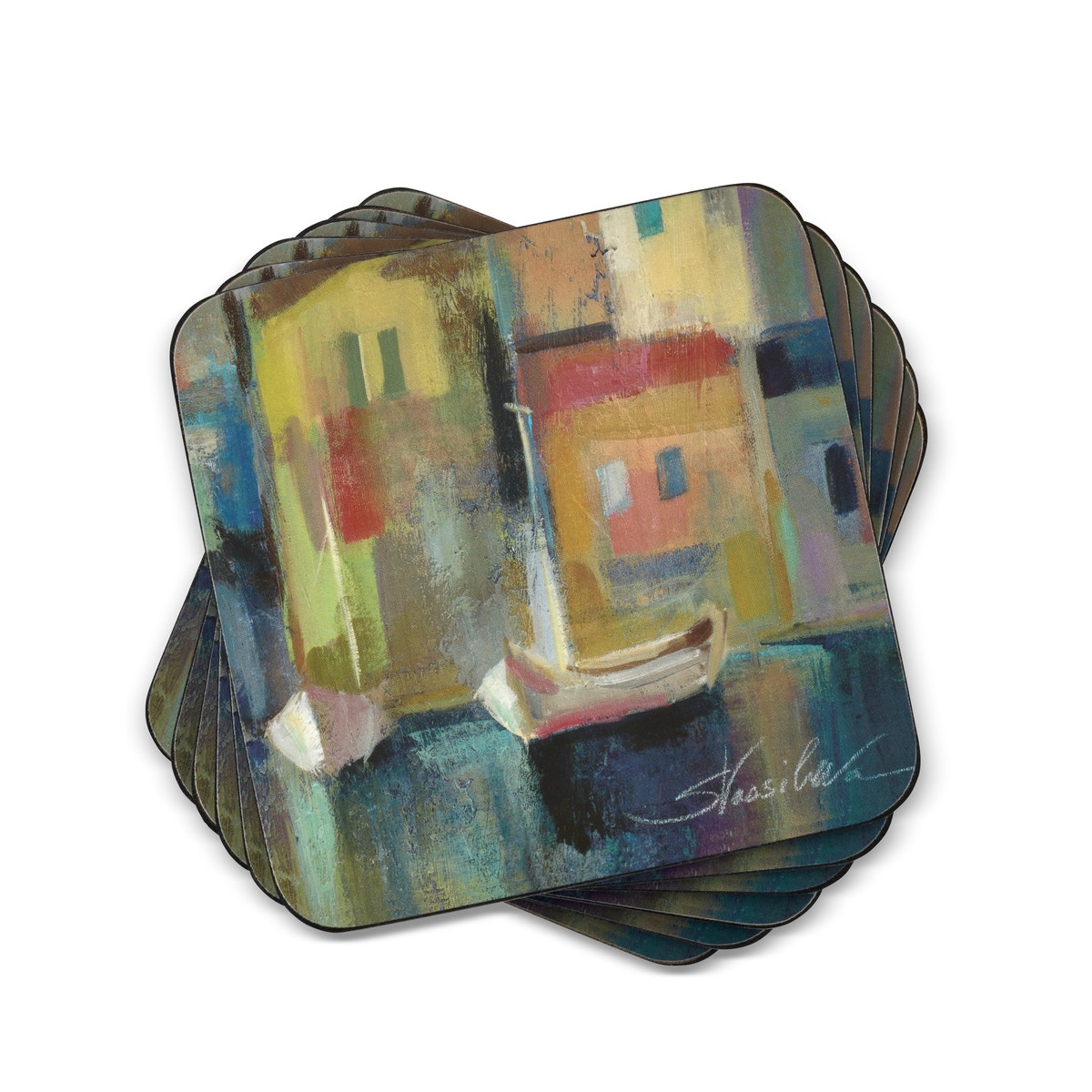 Pimpernel Evening Port Coasters Set of 6