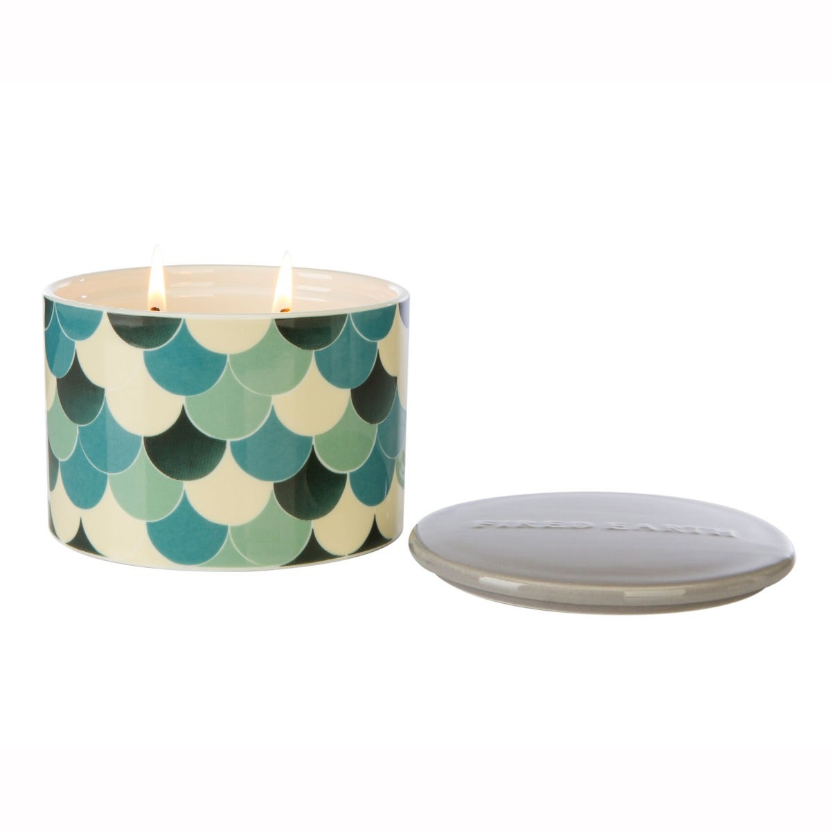 Fired Earth Green Tea & Bergamot Candle L