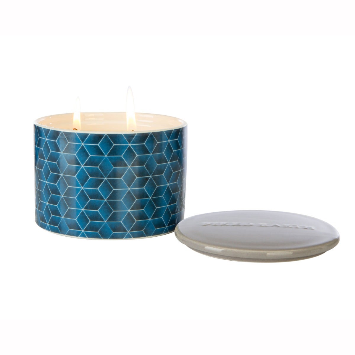 Fired Earth Assam & White Cedar Candle L