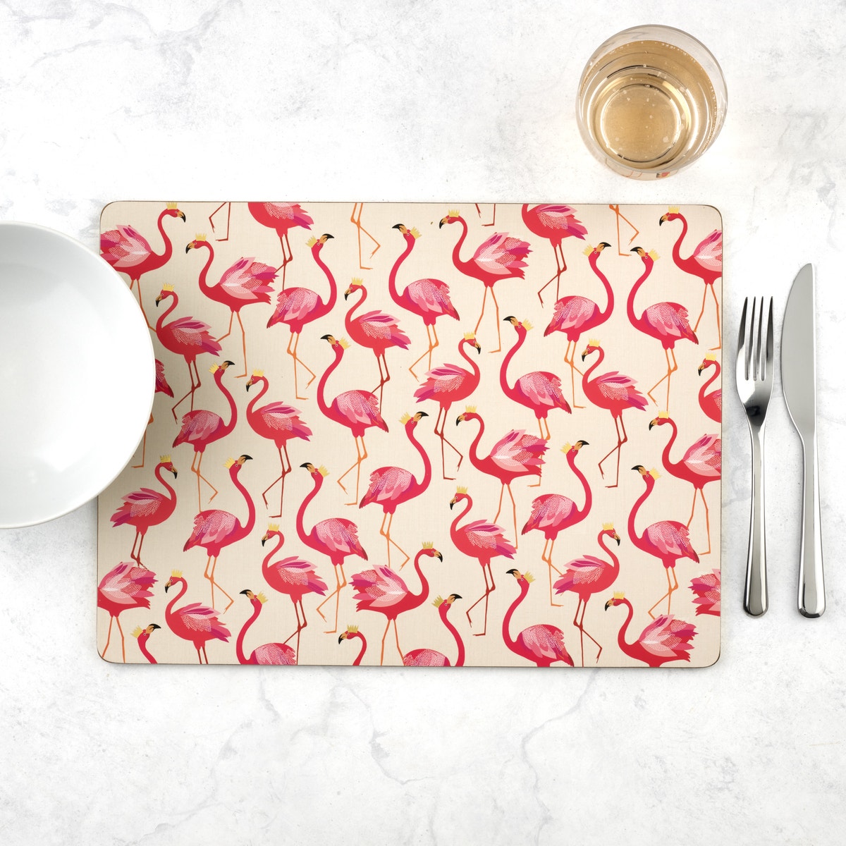 Sara Miller London Portmeirion The Flamingo Placemats Set of 4