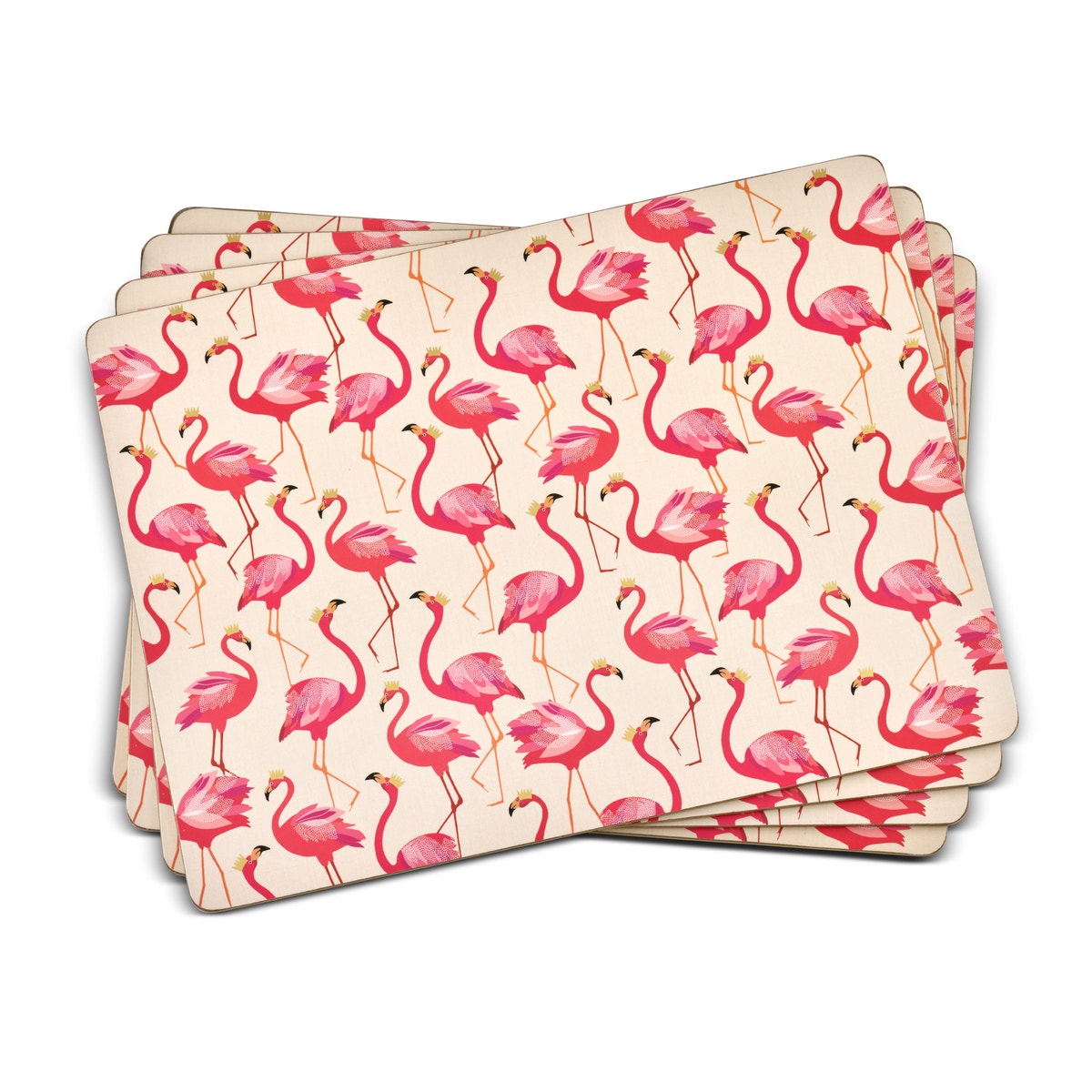 Sara Miller London Portmeirion The Flamingo Placemats Set of 4