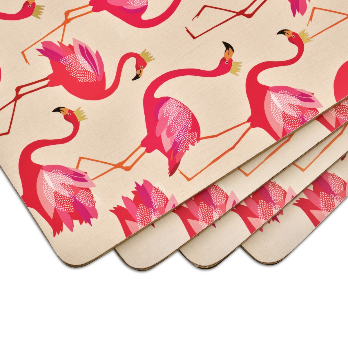 Sara Miller London Portmeirion The Flamingo Placemats Set of 4