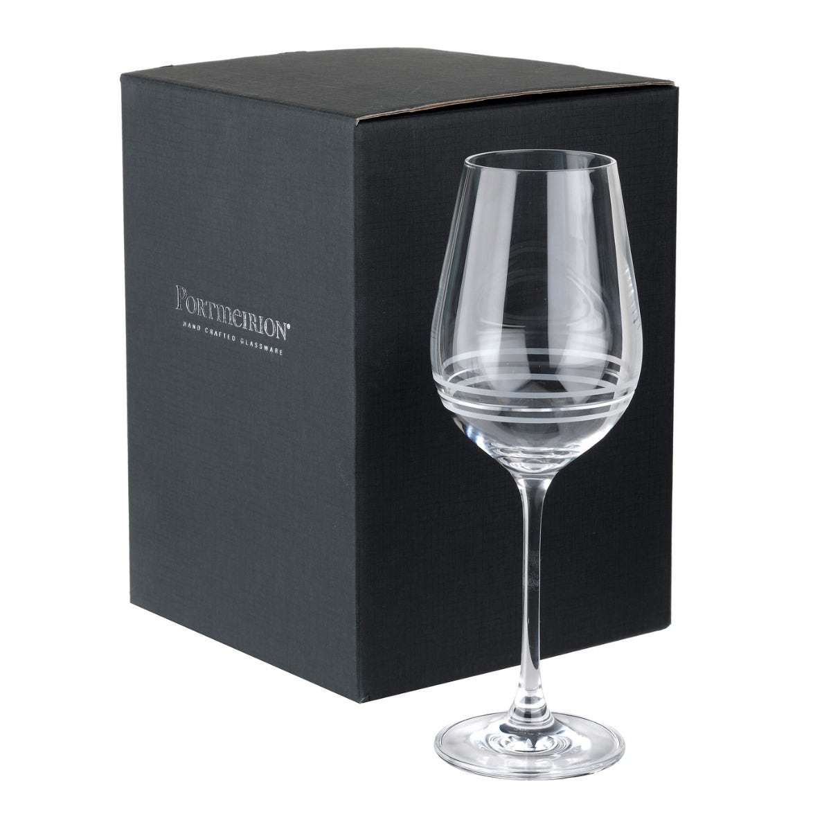 Portmeirion Altair White Wine Glasses Set Of 4