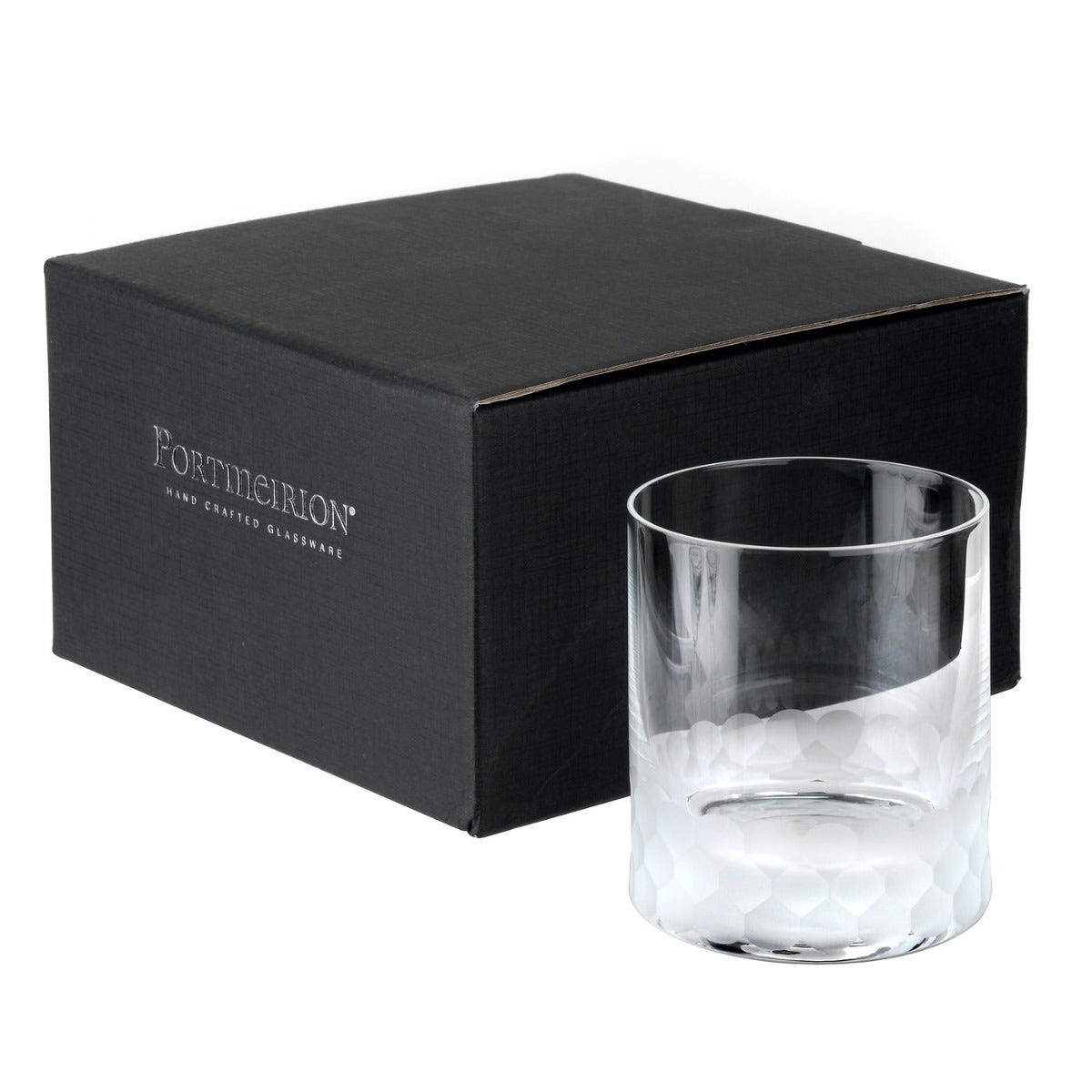 Portmeirion Droplet Tumbler Glass Set Of 4