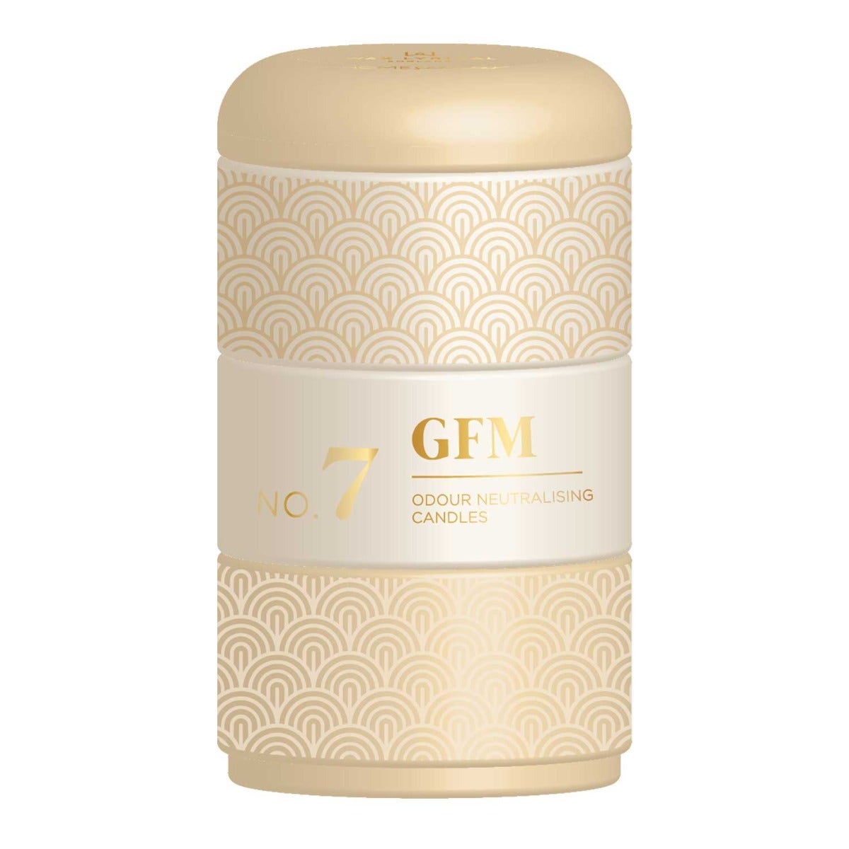 Gold Frankincense and Myrrh Set of 3 Stacking tin candles