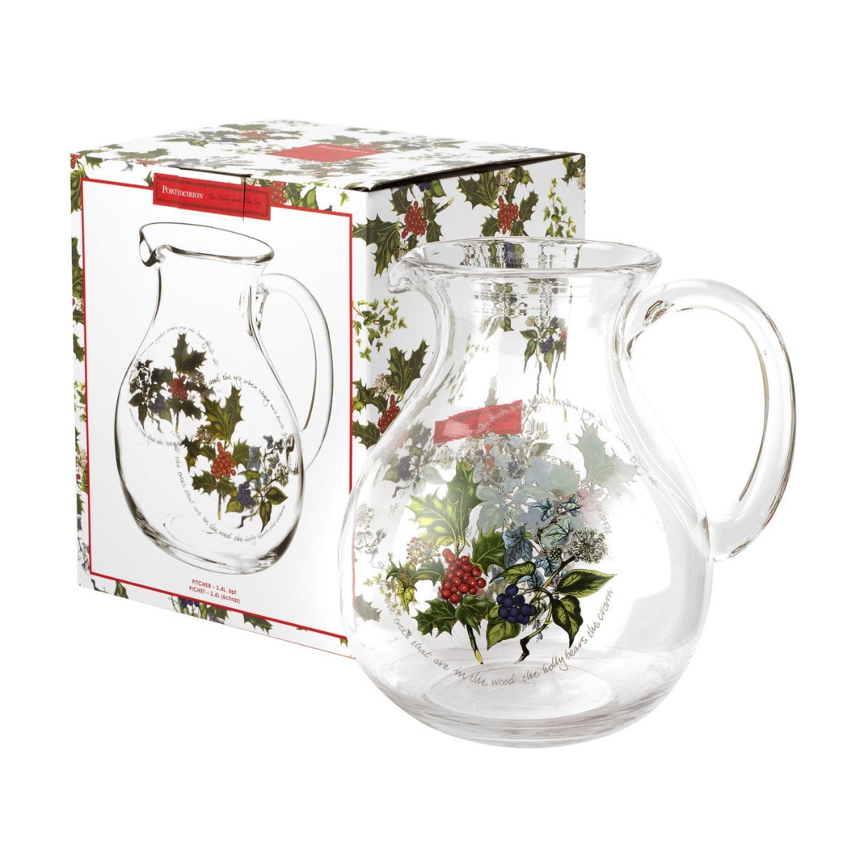 Portmeirion The Holly and the Ivy 6 Pint Pitcher