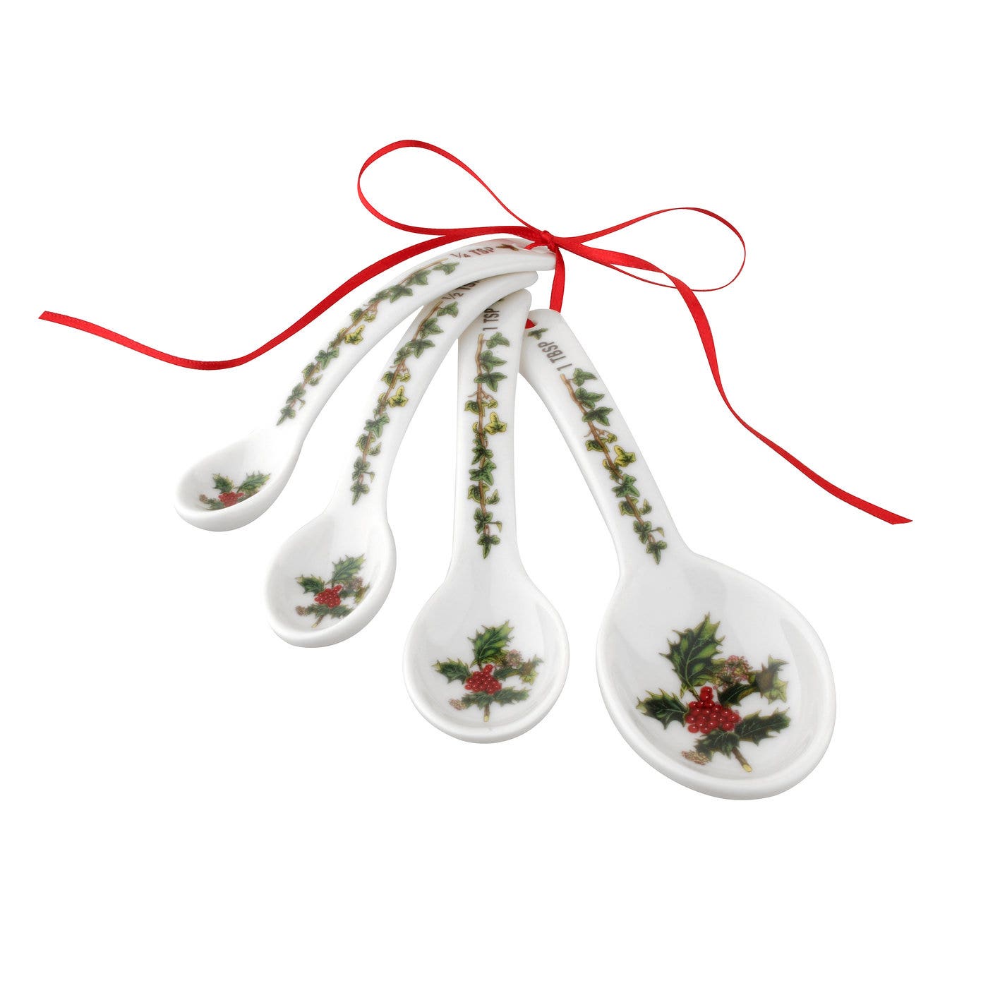 Portmeirion The Holly and the Ivy Measuring Spoons Set of 4