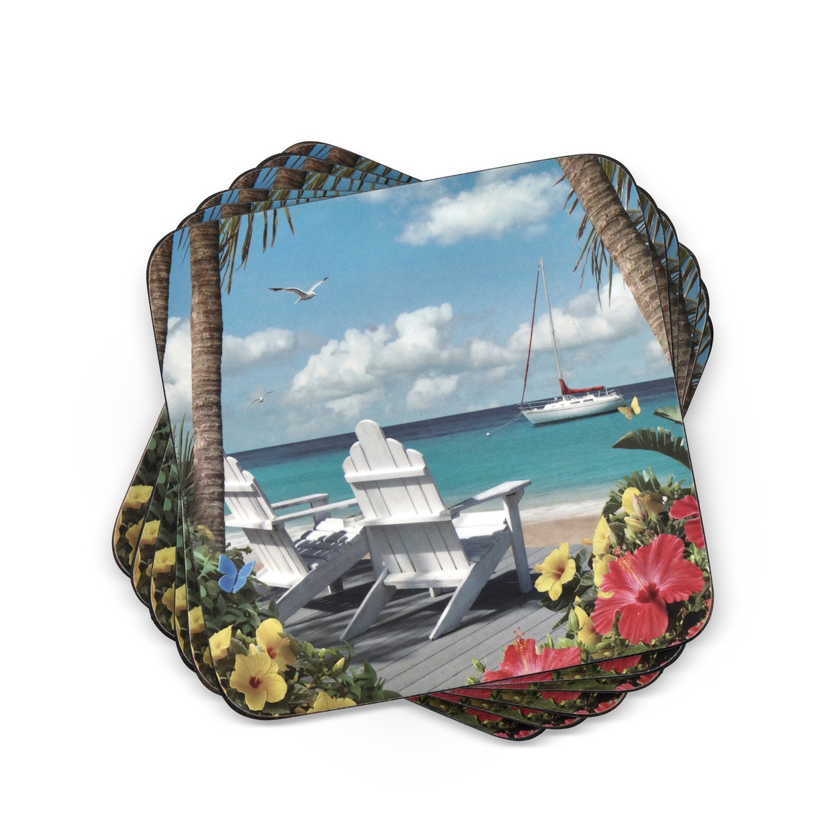 Pimpernel In the Sunshine Coasters set of 6
