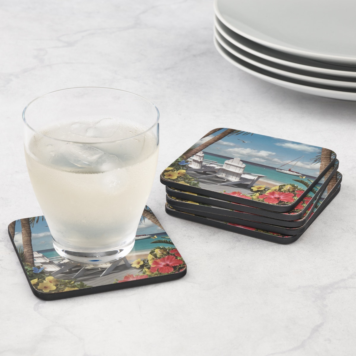 Pimpernel In the Sunshine Coasters set of 6