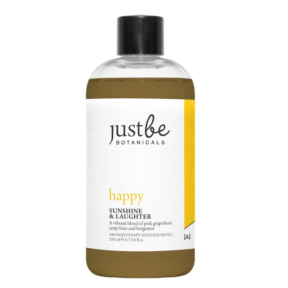 JustBe Botanicals Reed Diffuser Refill - Happy