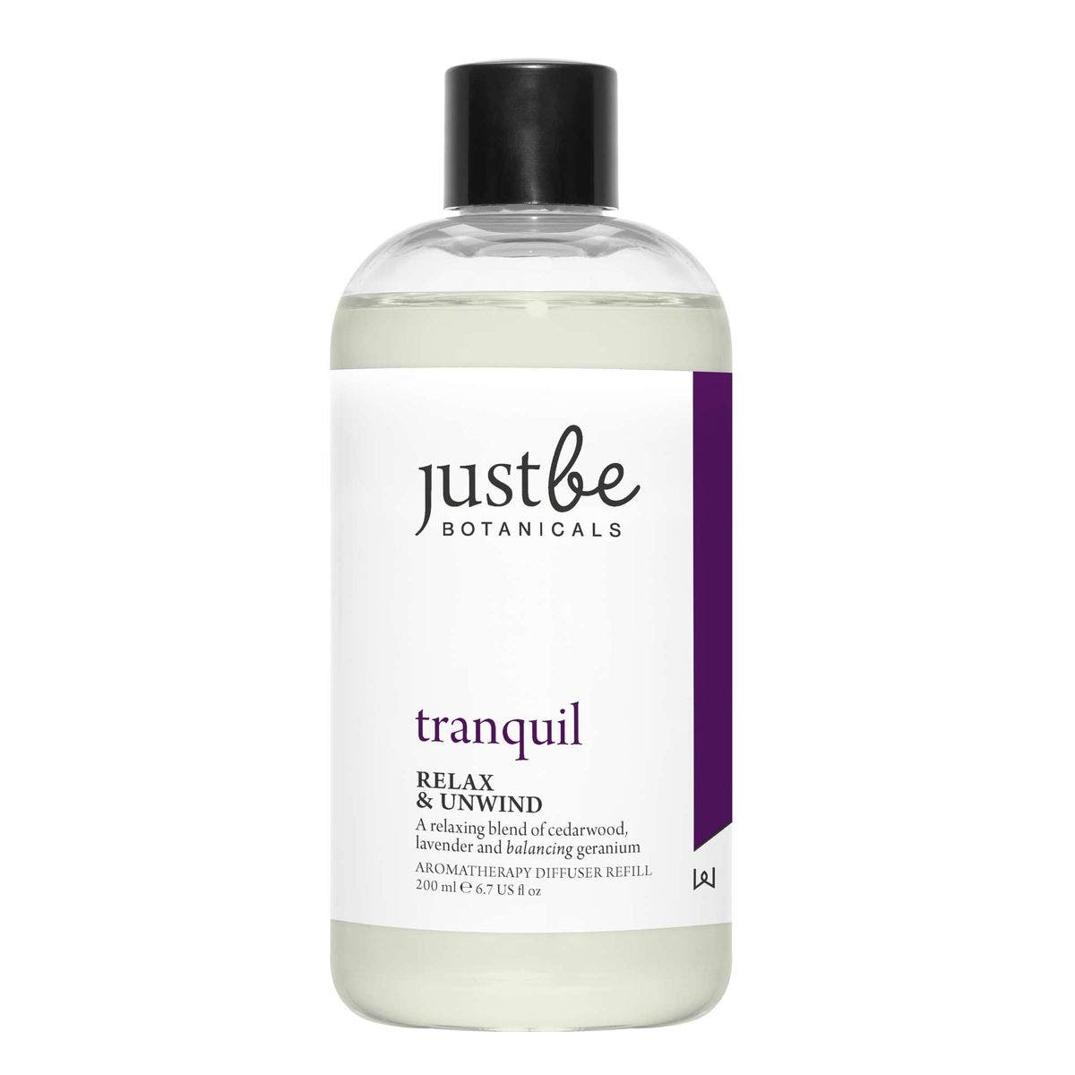 JustBe Botanicals Reed Diffuser Refill - Tranquil
