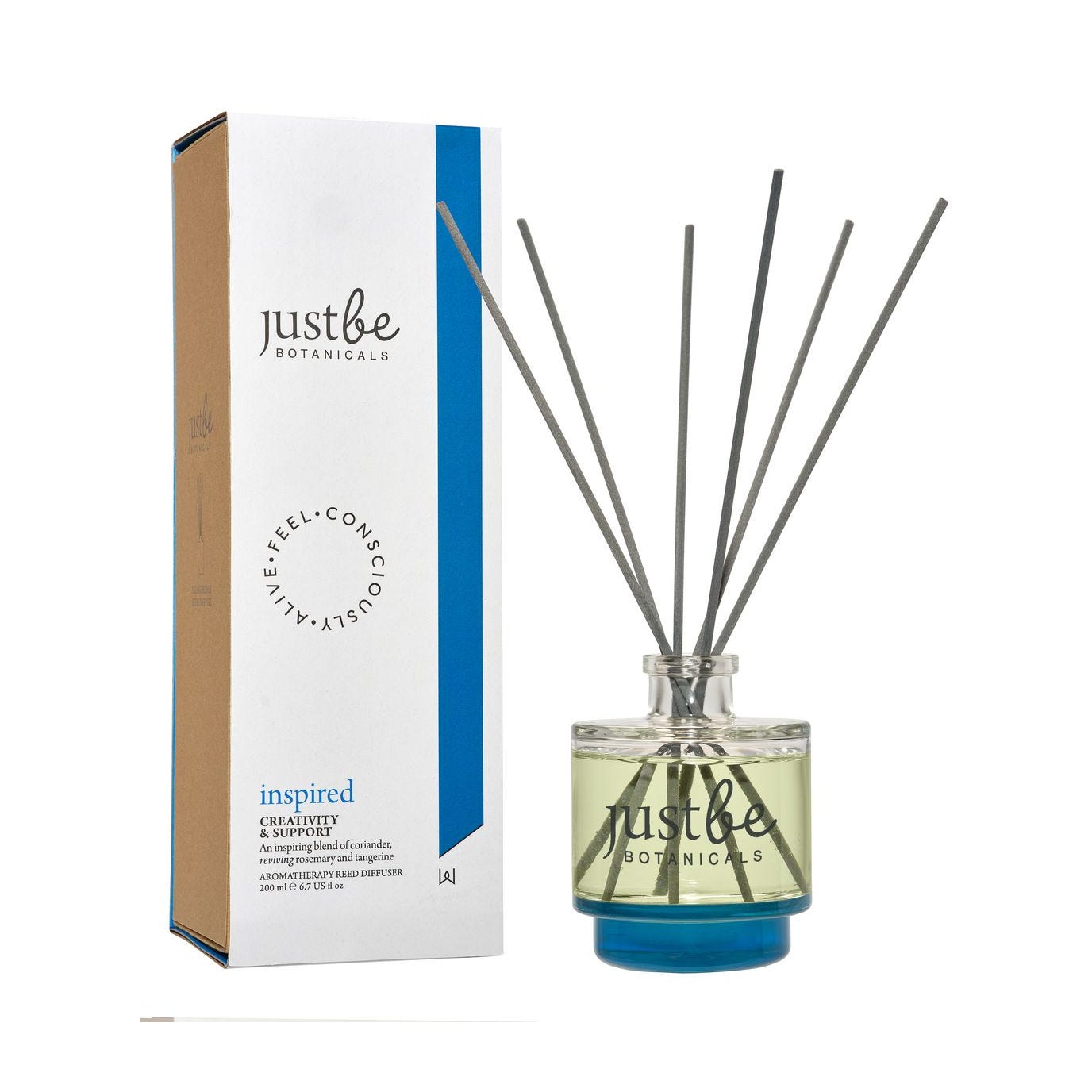 JustBe Botanicals Reed Diffuser - Inspired