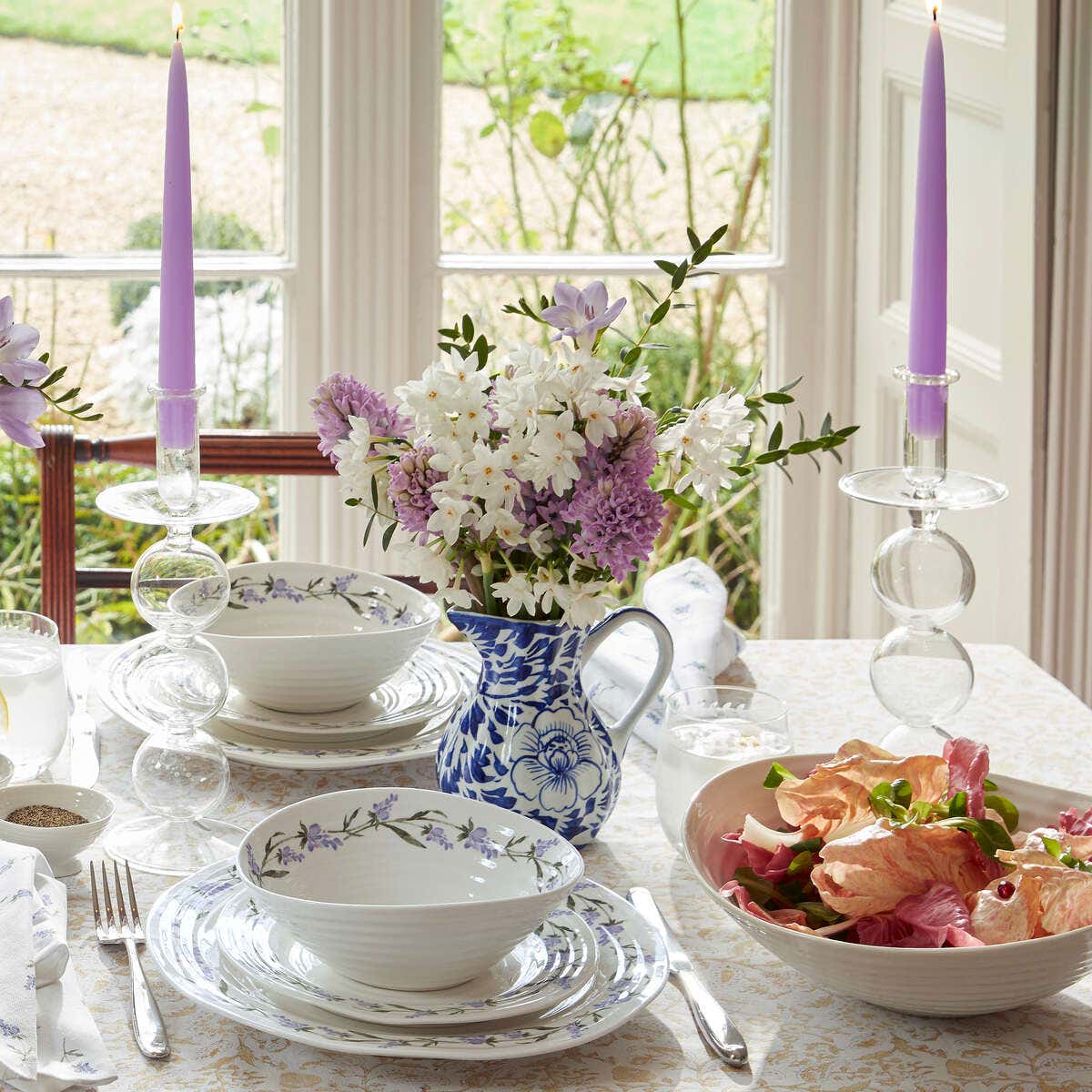 Sophie Conran Lavandula Set of 4 Cereal Bowls