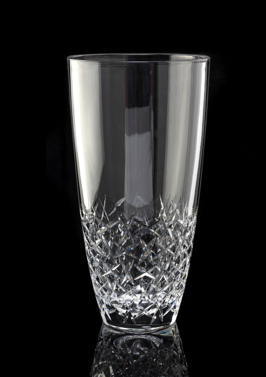 Royal Worcester Lead Crystal Ledbury 30cm Vase