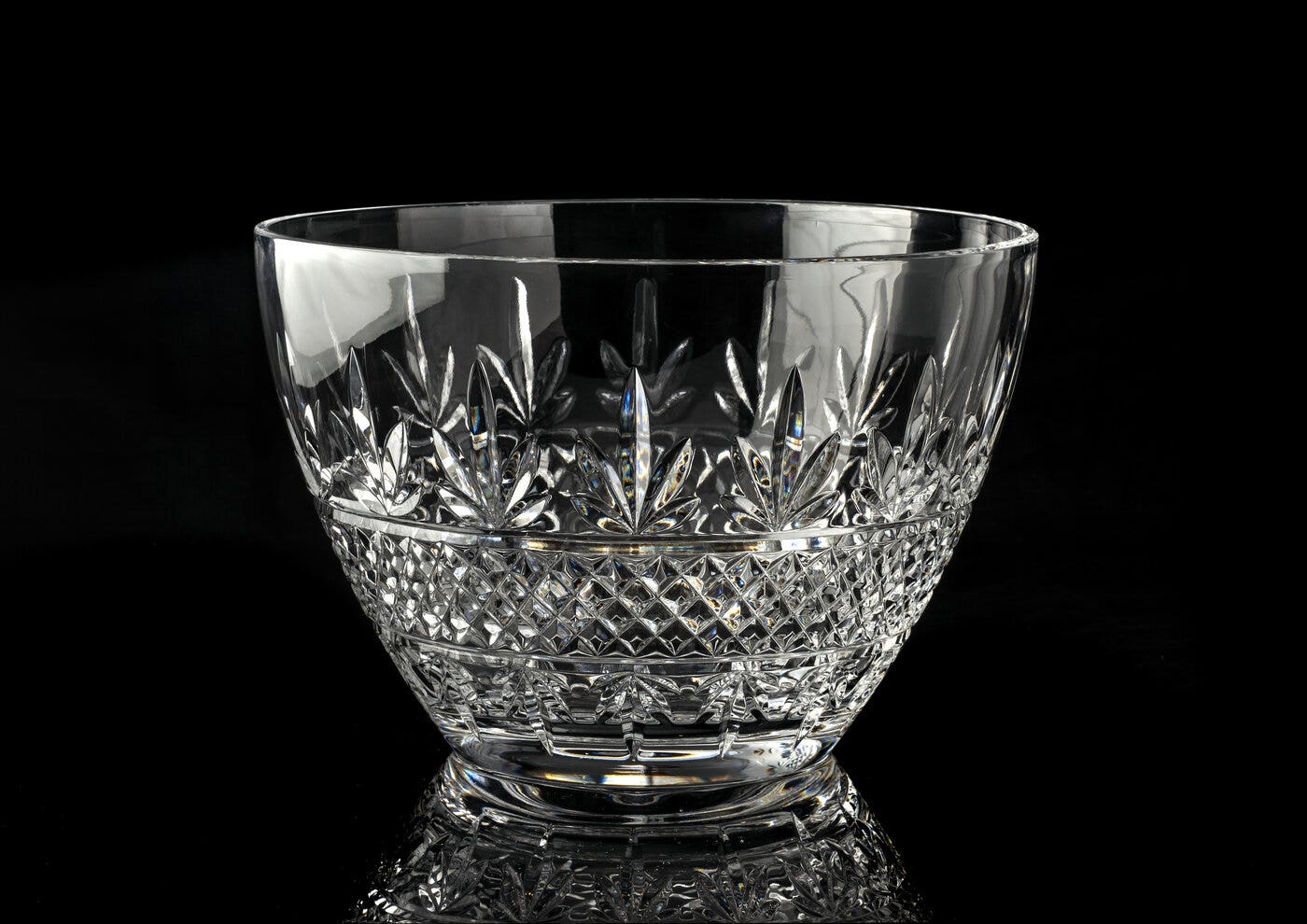 Royal Worcester Lead Crystal Malvern 20cm Bowl