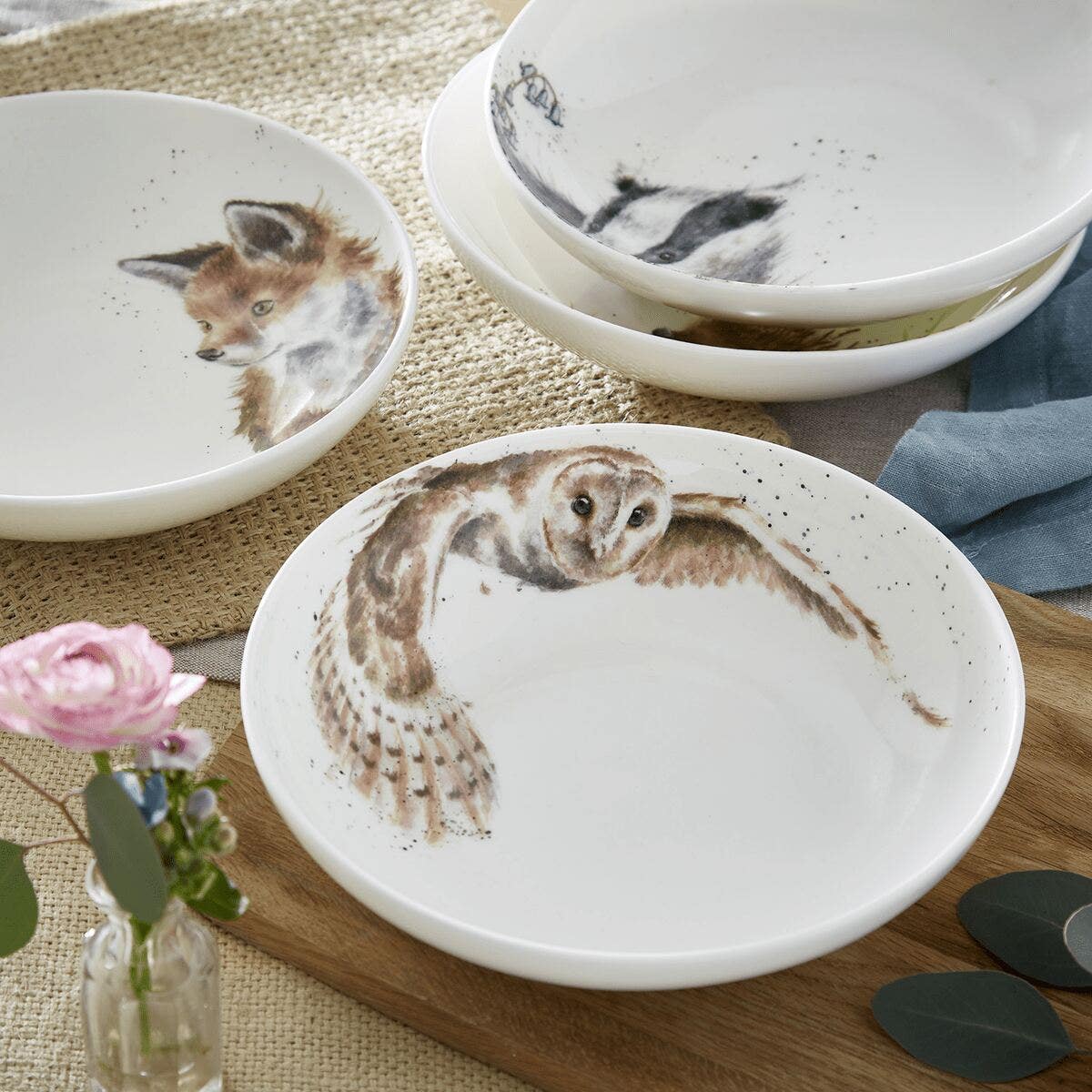 Wrendale Designs Assorted Pasta Bowls