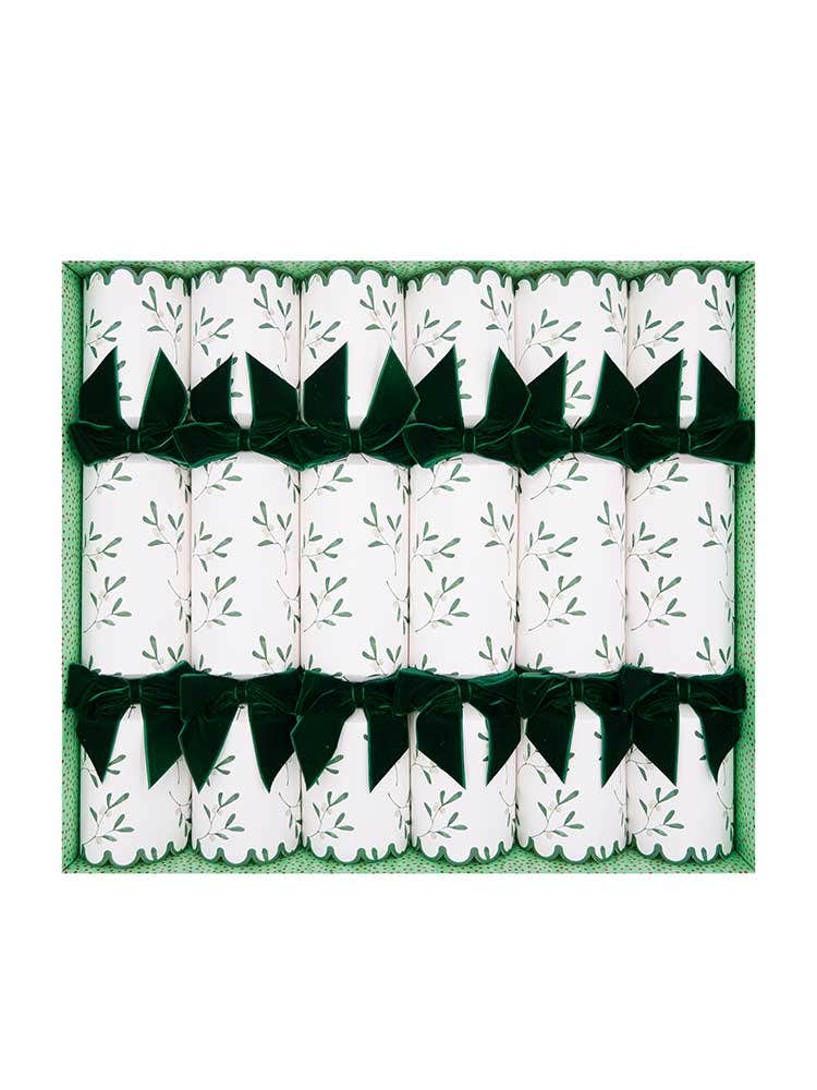 Sophie Conran for Portmeirion Set of 6 Mistletoe Christmas Crackers