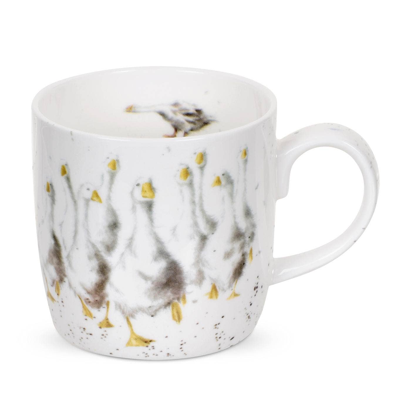 Royal Worcester Wrendale Designs Goosie Goosie Fine Bone China Mugs 