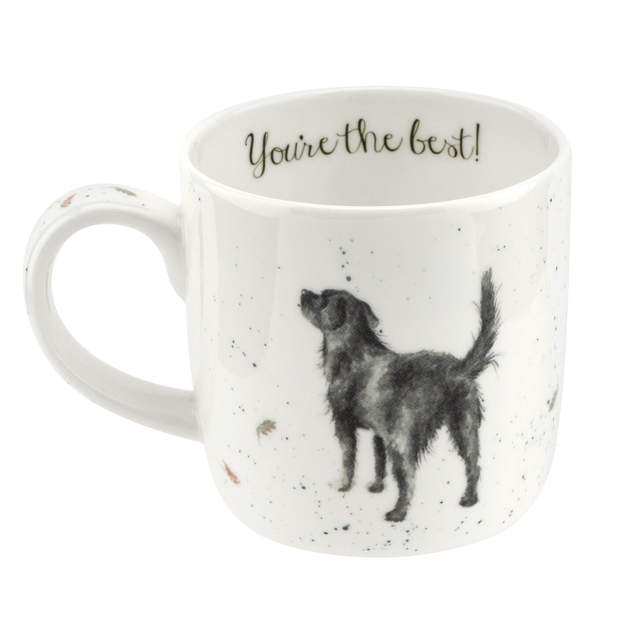 Personalised Royal Worcester Wrendale Designs Walkies (Labrador) Mug