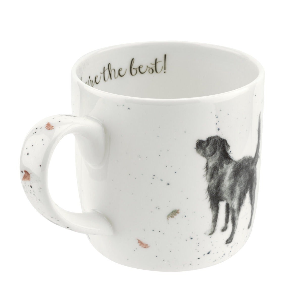 Personalised Royal Worcester Wrendale Designs Walkies (Labrador) Mug