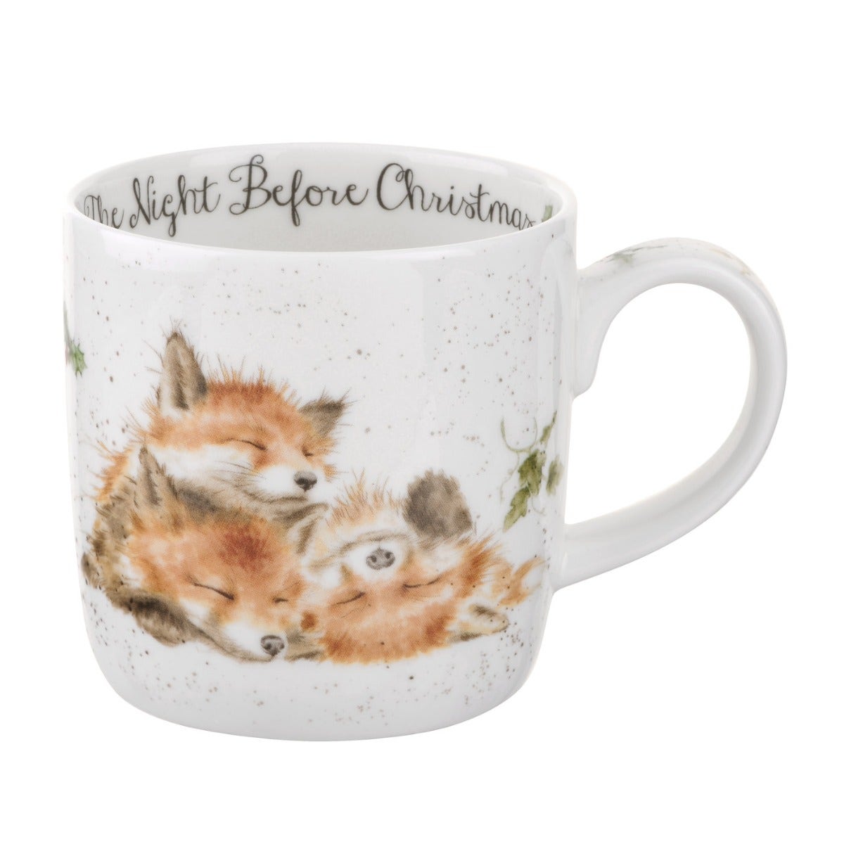 Royal Worcester Wrendale Designs The Night Before Christmas Mug